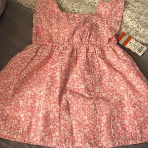 Cat & Jack Pink Floral Casual Dress